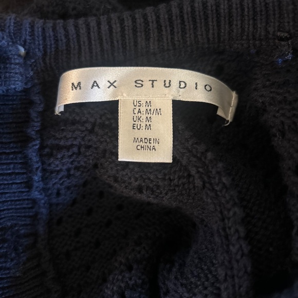 Max Studio Crochet cardigan - Picture 6 of 8